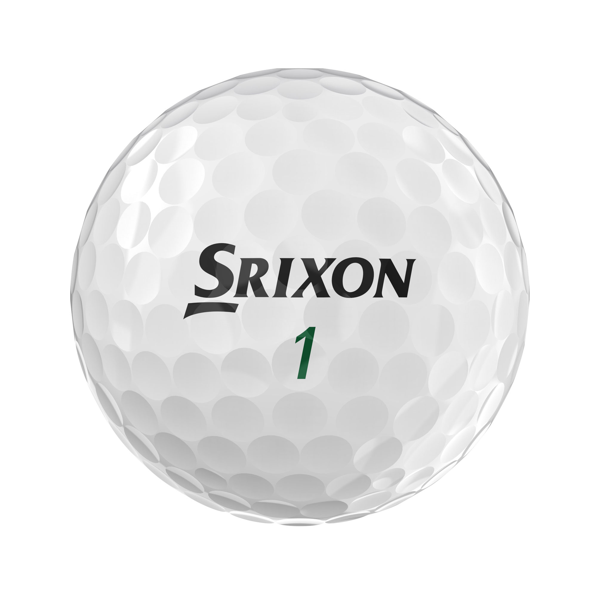 Srixon Soft Feel Golfbälle bedruckt, weiss (VPE à 12 Bälle)