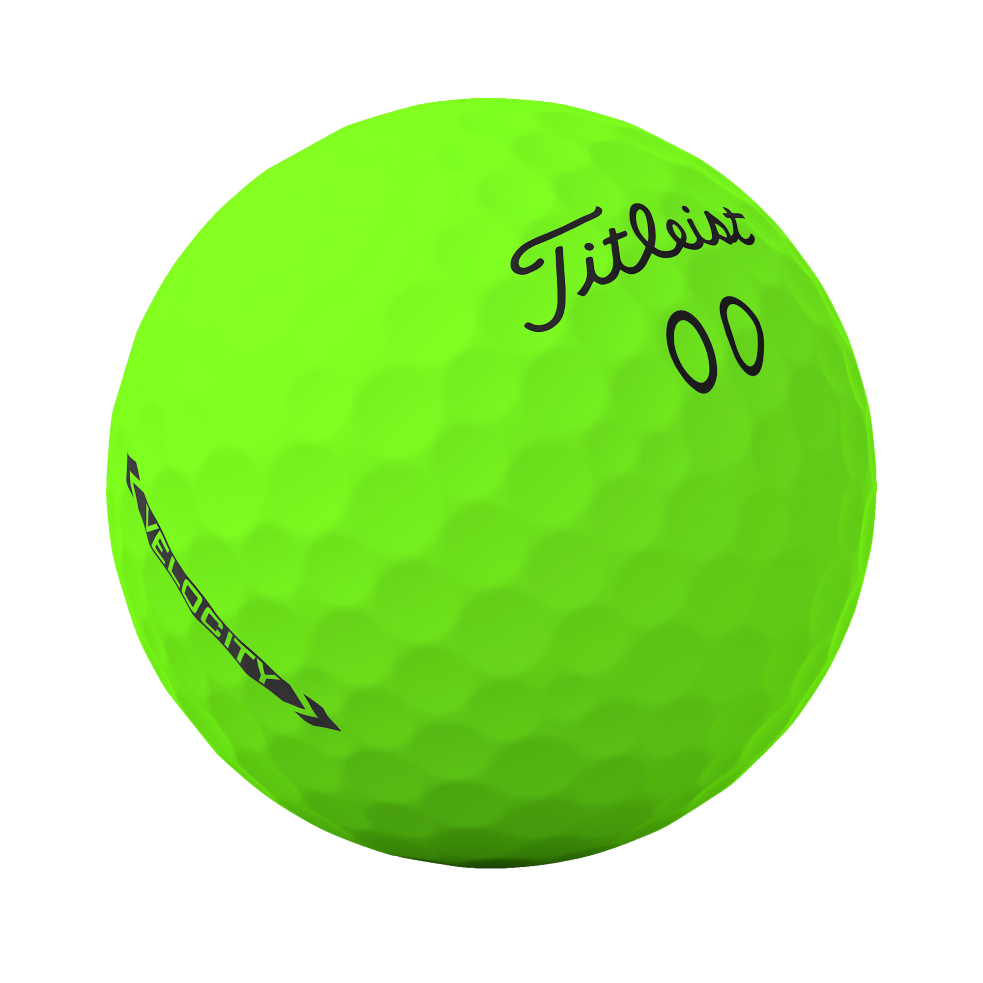 Titleist Velocity Golfbälle bedruckt, grün (VPE à 12 Bälle)