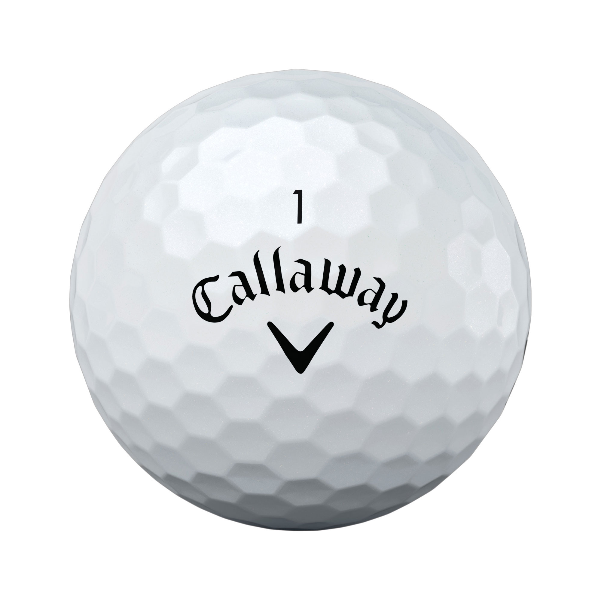 Callaway REVA Golfbälle bedruckt, weiss (VPE à 12 Bälle)