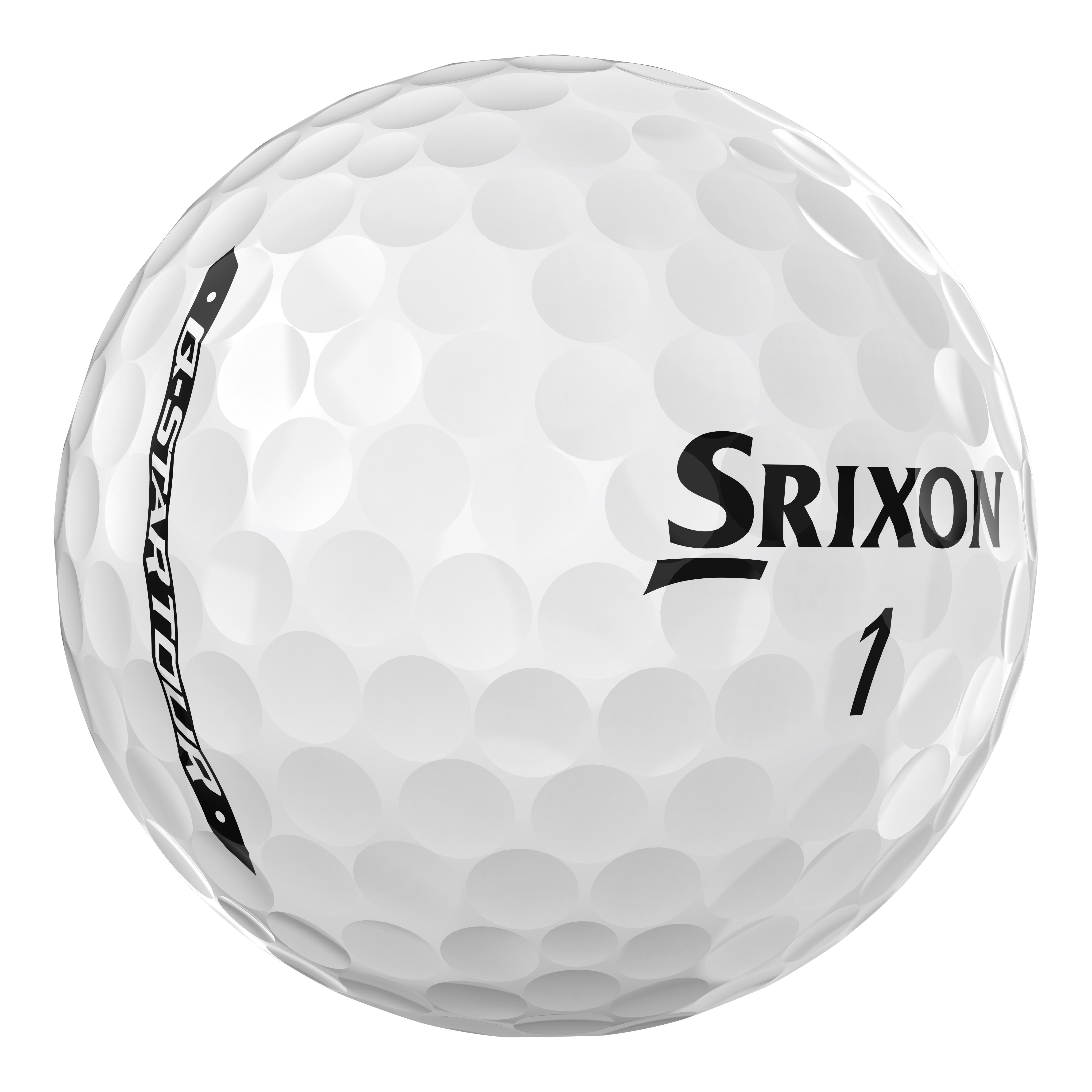 Srixon Q-Star Tour Golfbälle bedruckt, weiss (VPE à 12 Bälle)