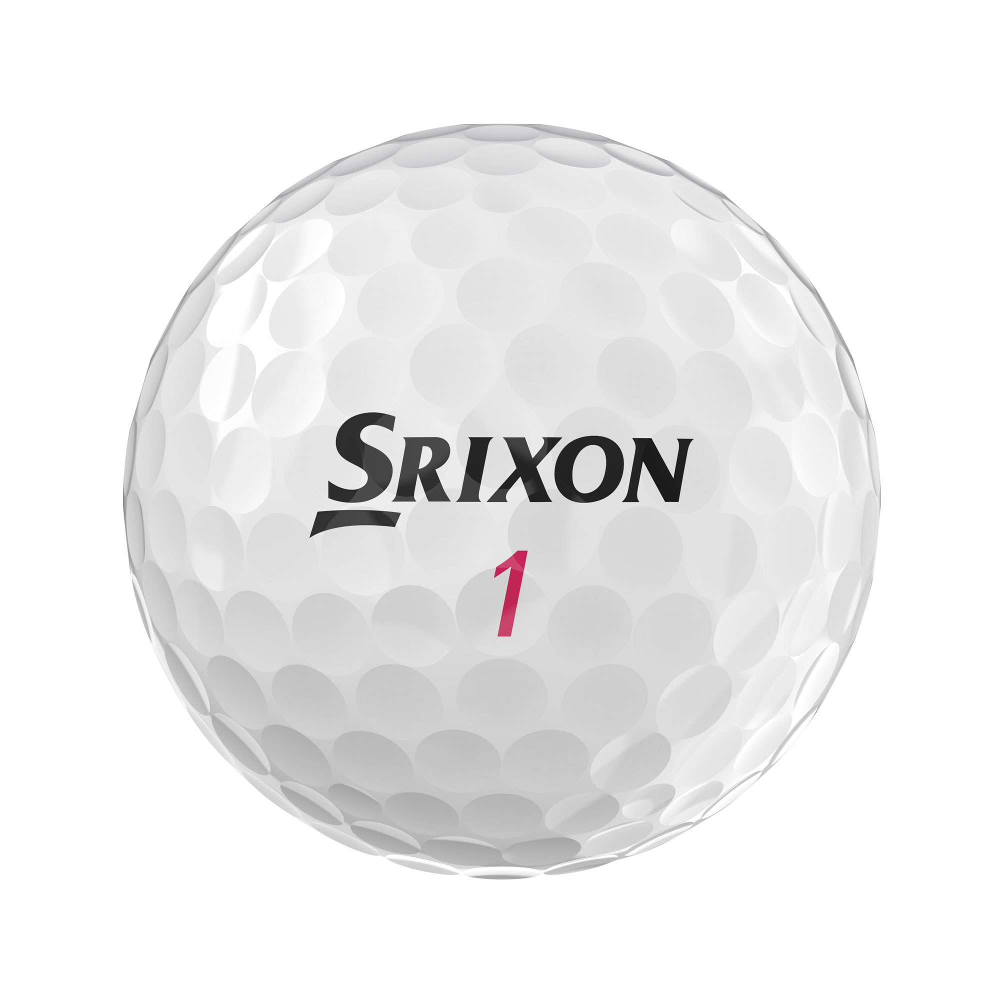 Srixon Soft Feel Lady Golfbälle bedruckt, weiss (VPE à 12 Bälle)