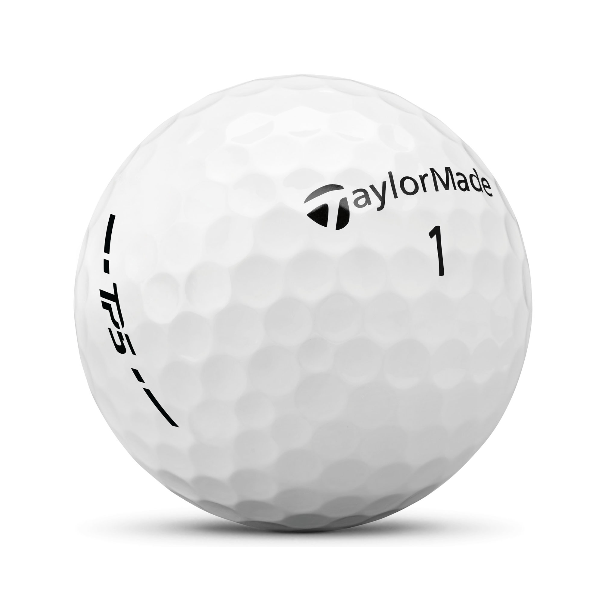 TaylorMade TP5 Golfbälle bedruckt, weiss (VPE à 12 Bälle)