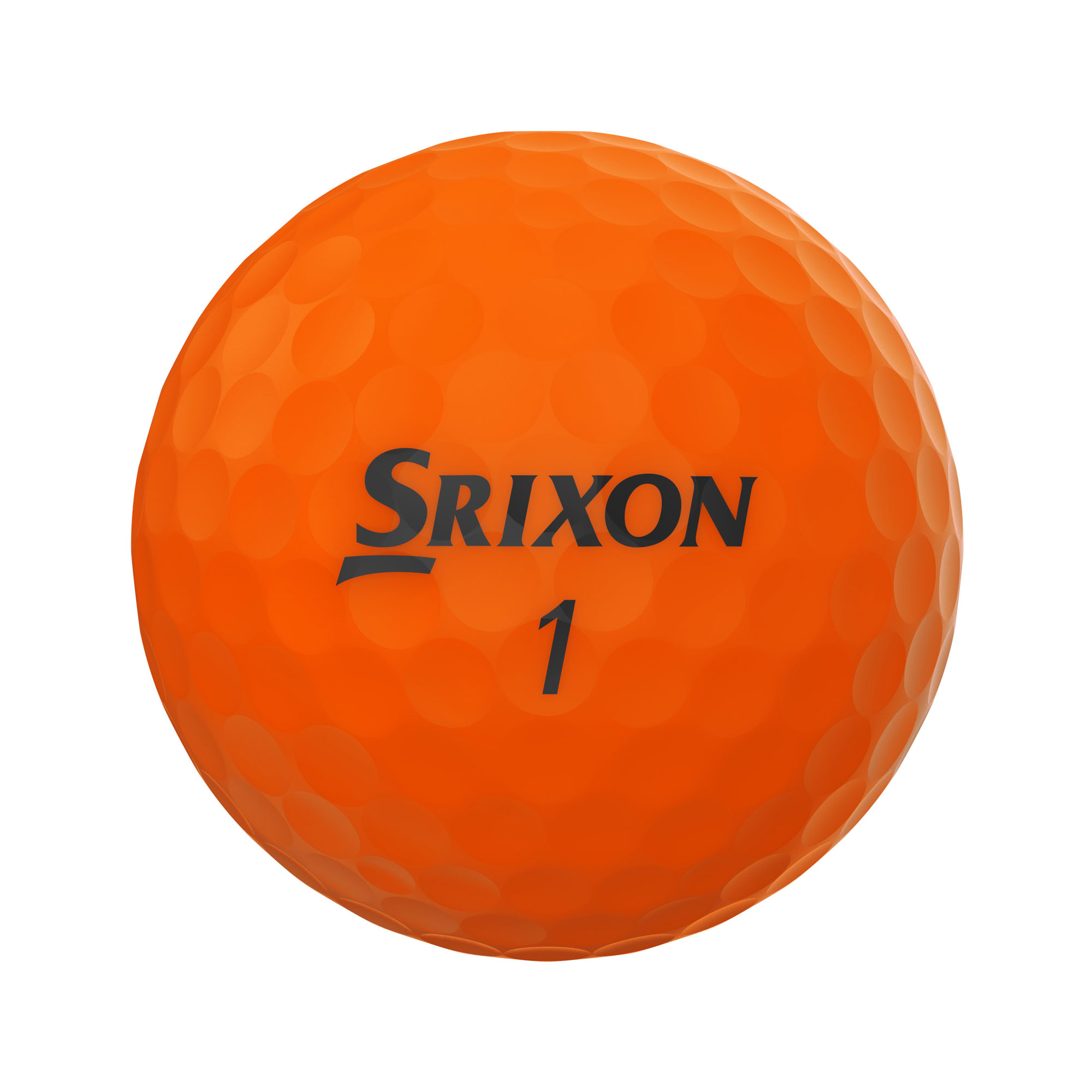Srixon Soft Feel Golfbälle bedruckt, brite orange (VPE à 12 Bälle)