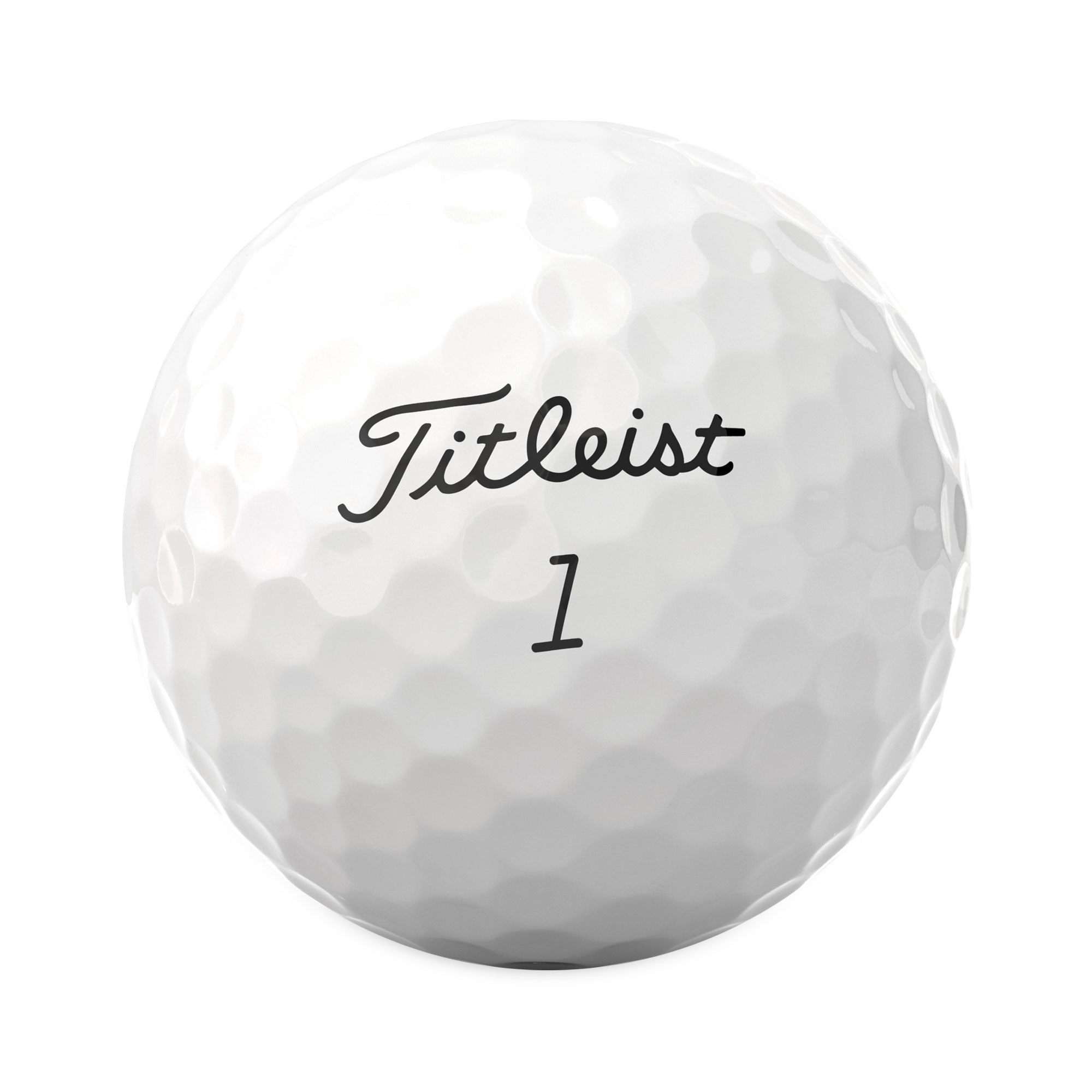 Titleist Tour Soft Golfbälle bedruckt, weiss (VPE à 12 Bälle)