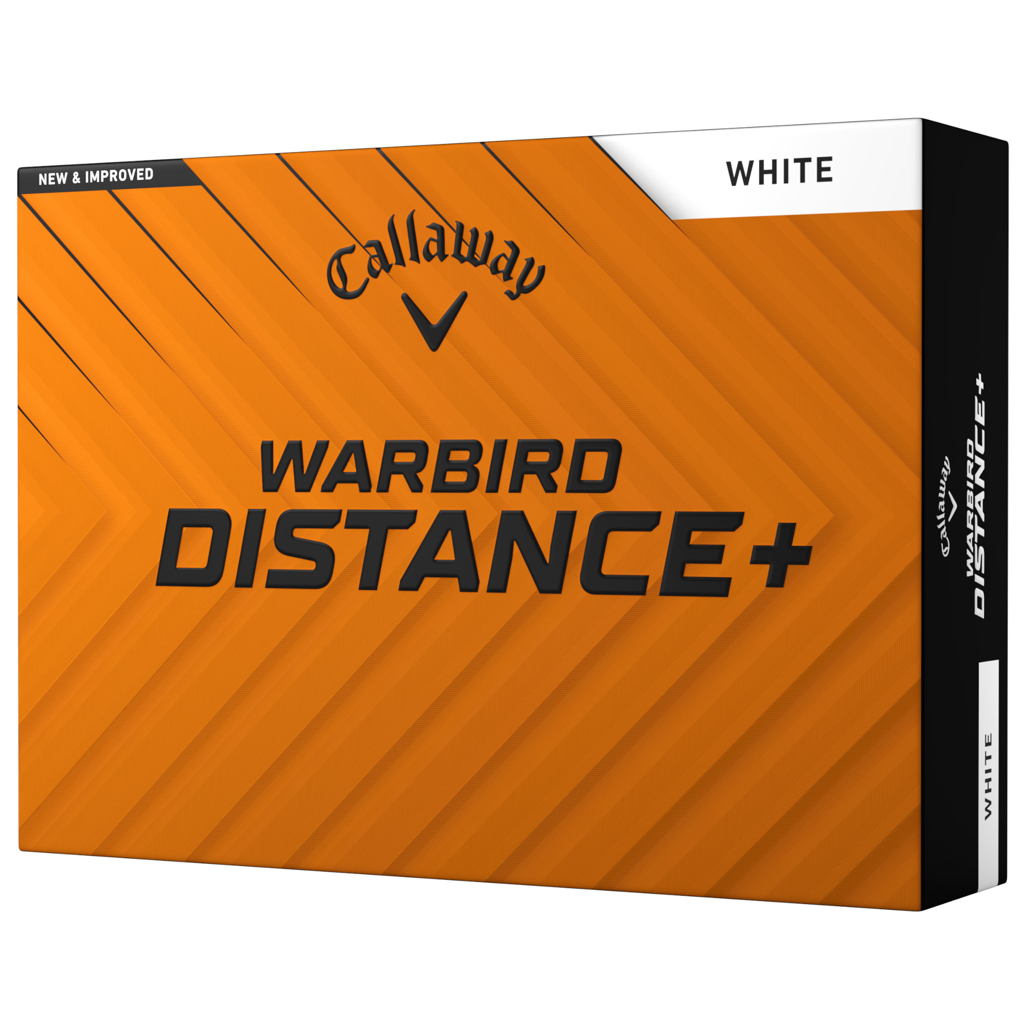 Callaway Warbird Golfbälle bedruckt, weiss (VPE à 12 Bälle)